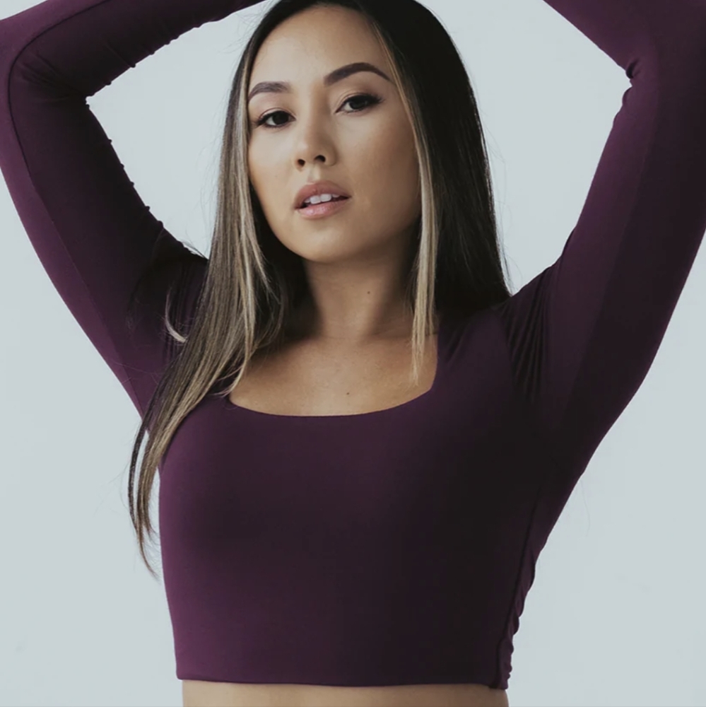 Square Neck Brami Crop